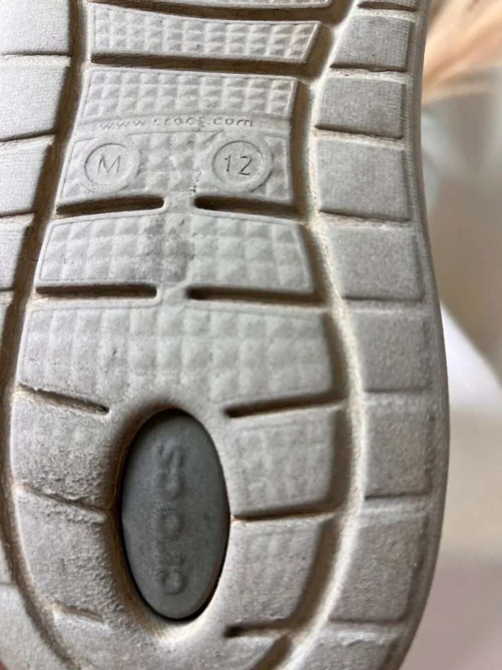 Crocs LiteRide 360 Clogs Gray White Men’s Size 12